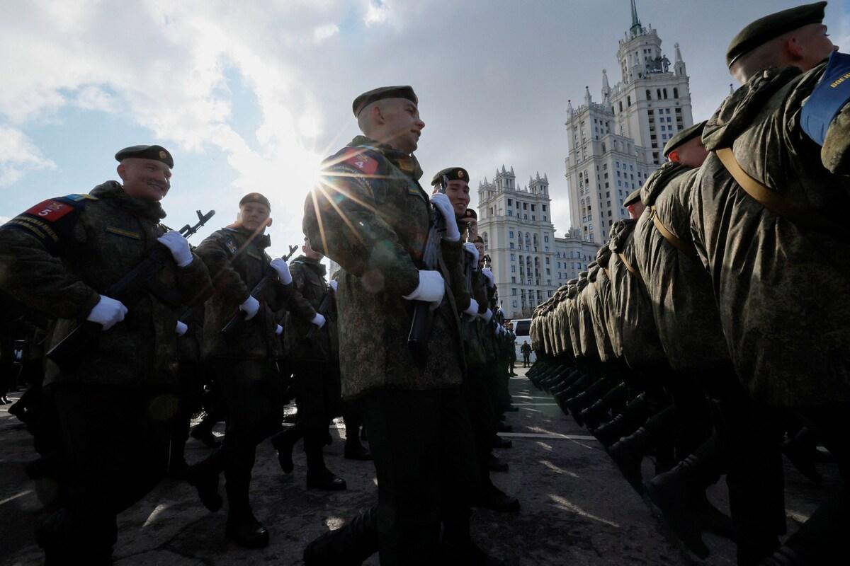 In Photos: In Photos; Russians mark 79th Victory Day with military parade